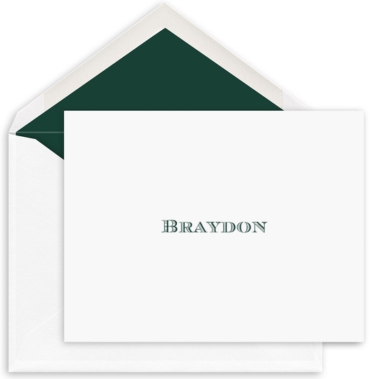 Braydon Folded Note Cards